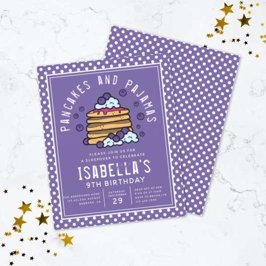 バジェットパンケーズアンドパジャマススレポバー招待状