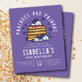 バジェットパンケーズアンドパジャマススレポバー招待状 チラシ