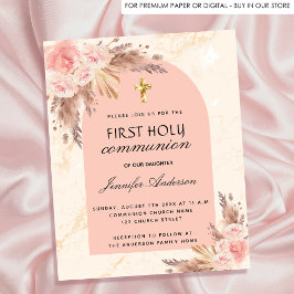 バジェットパンパスグラスバラ赤面第1聖餐式