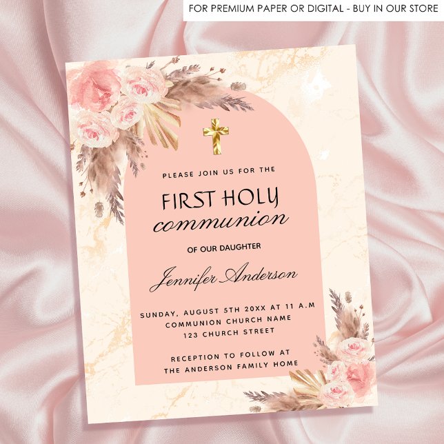 バジェットパンパスグラスバラ赤面第1聖餐式 (クリエイターアップロード済み)