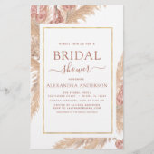 バジェットパンパスグラスブライダルシャワーボヘミアンボホ (正面)