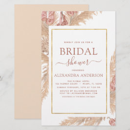 バジェットパンパスグラスブライダルシャワーボヘミアンボホ