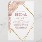 バジェットパンパスグラスブライダルシャワーボヘミアンボホ (正面)