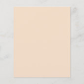 バジェットパンパスグラスブライダルシャワーボヘミアンボホ チラシ (裏面)