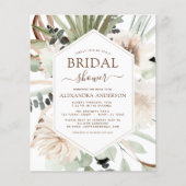 バジェットパンパスグラスブライダルシャワーボホユーカリ チラシ (正面)