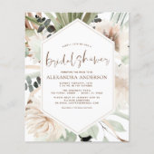 バジェットパンパスグラスブライダルシャワーボホユーカリ チラシ (正面)