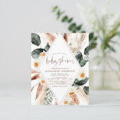 バジェットパンパスグラスベビーシャワーボホユーカリプタスフロル (スタンド正面)