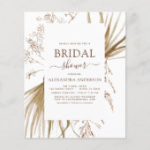 バジェットパンパスグラスボヘミアンボホブライダルシャワー (正面)