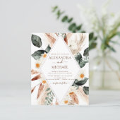 バジェットパンパスグラスボホユーカリ結婚プス (スタンド正面)