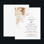 バジェットパンパスグラス80thバースデーパーティーへの招待<br><div class="desc">予算80th誕生日パーティパンパスグラス招待状は、白い背景にタイポグラフィとレイアウトと砂漠椰子モダンの植物を特徴とする。このカーカスタマイズドは、年やレイアウト、文字の色などを変更するクリック「パーソナライズ」ボタンを使用して、他の特別なイベントのために完全に使用できる。</div>