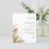 バジェットパンパスグラス&金ゴールド結婚ズ2 (スタンド正面)