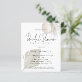 バジェットパンパスブランチバブリーブライダルシャワー招待状 (スタンド正面)