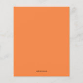 バジェットパンプキンハローウィンパーティ招待状 チラシ (裏面)