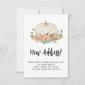 バジェットパンプキン秋秋の動き発表 ノートカード (正面)