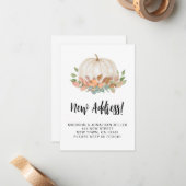 バジェットパンプキン秋秋の動き発表 ノートカード (正面/裏面インサイチュ)