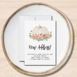 バジェットパンプキン秋秋の動き発表 ノートカード