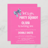 バジェットパーティー分隊ピンク10パーティー (正面/裏面)