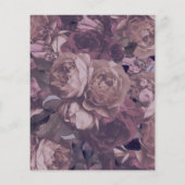 バジェットパープルアンティークバラヴィンテージウェディング チラシ (裏面)