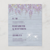 バジェットパープルウィステリアダスティブルー結婚ズ (正面)