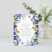 バジェットパープルオーキッドフローラフレームカップルシャワー (スタンド正面)