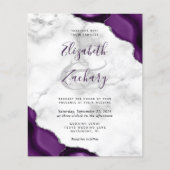 バジェットパープルシルバーゲート大理石結婚コーナー (正面)