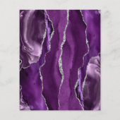 バジェットパープルシルバーゲート結婚スクリプトのメニュー (裏面)