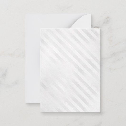 バジェットパープルシルバーバルーングリッター60誕生日 ノートカード (裏面)