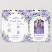 バジェットパープルフローラキンセアニェラ15フォトプログラム (正面/裏面)