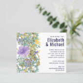 バジェットパープルラベンダーフローラグリーン結婚リー (スタンド正面)