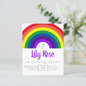 バジェットパープルレインボーバースデーパーティーへの招待 (スタンド正面)