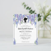 バジェットパープル花模様リージェンシーエラブライダルシャワー (スタンド正面)