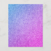 バジェットパープル60th誕生日パーティー70のディスコボール チラシ (裏面)