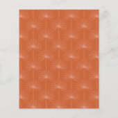 バジェットパームボタニカル燃えたオレンジカップルシャワー (裏面)