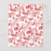 バジェットパール&プロセッコブライダルシャワー招待状 (裏面)