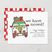 バジェットヒッパイクリスマスヴァンホリデー引っ越しました (正面/裏面)