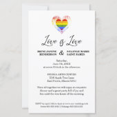 バジェットビーアワーズゲストプライドレインボーハートLGBT (裏面)