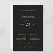 バジェットビーズゲスト引用文ブラックファンシーズ結婚 (裏面)