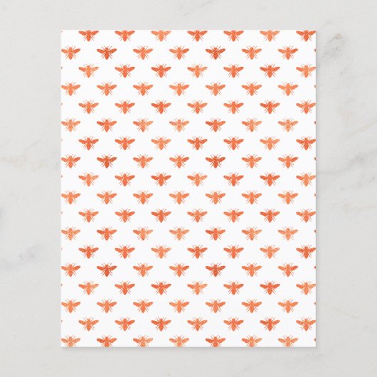 バジェットビーブライダルシャワーひまわりミツバチ (裏面)