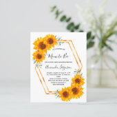 バジェットビーベイビーシャワーひまわりバラ金ゴールド (スタンド正面)