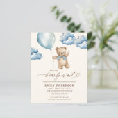 バジェットビーリーウェイニュートラルブルーボーイベビーシャワー (スタンド正面)