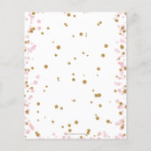 バジェットピンクアイスクリームパーティー誕生日 (裏面)