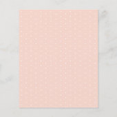 バジェットピンクウォーターカラーブランチバブリーブライダルシャワー (裏面)