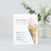 バジェットピンクシェススコップアップブライダルシャワー (スタンド正面)