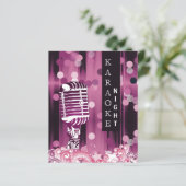 バジェットピンクスイート16カラオケ招待状 (スタンド正面)