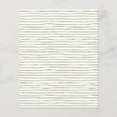 バジェットピンクバックヤードガーデンフローラ結婚式の招待 (裏面)