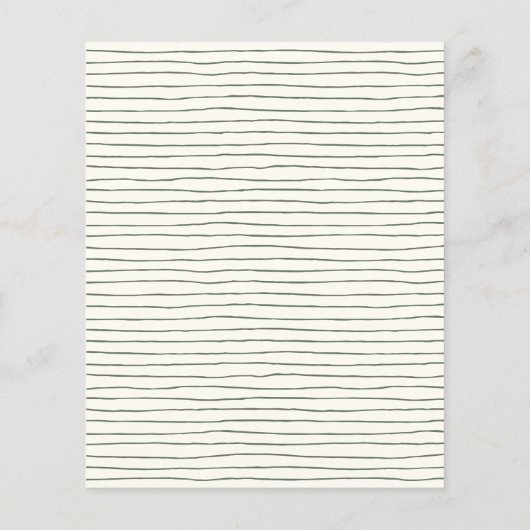 バジェットピンクバックヤードガーデンフローラ結婚式の招待 (裏面)