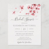 バジェットピンクフローラさくらんぼブロッサムブライダルシャワー (正面)