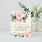 バジェットピンクフローラ水の色日付カードを保存 (スタンド正面)