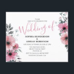 バジェットピンクフローラ結婚式招待状<br><div class="desc">招待状あなたの祝結婚式の日に、これらのピンクのフローラの結婚式招待状エレガント。クラシックの白い背景、ピンク色の花の配列とスタイリッシュ簡単の結婚テンプレートを備えてカスタマイズいる。</div>