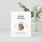 バジェットピンクフローラ香水ボトルブライダルシャワー (スタンド正面)